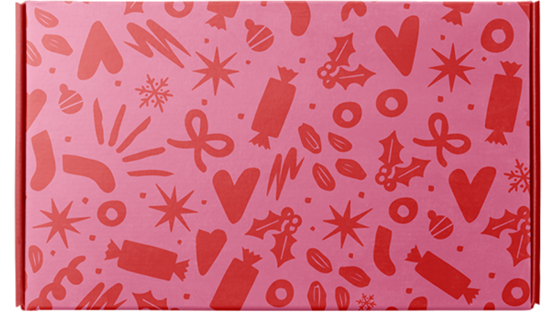 Love/Pink-Box Kartonage