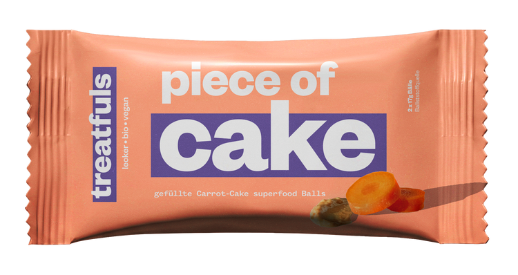 1 x piece of cake (Carrot Bälle) Einzel Ball