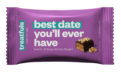 1 x best date you´ll ever have (dunkle Erdnuss) Einzel Riegel