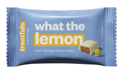 1 x What the Lemon (Zitronen-Kuchen) Einzel Riegel