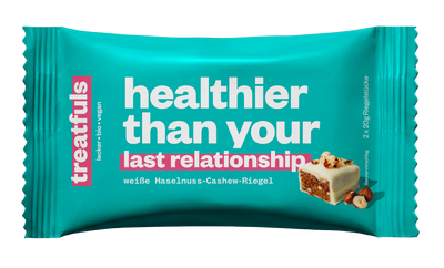 1 x healthier than your last relationship - weiße Haselnuss