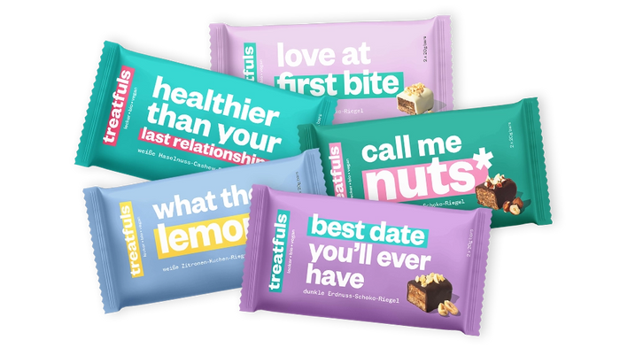 vegan snack love bundle  - 50 Riegel - alle Sorten in einem -  bio + vegan