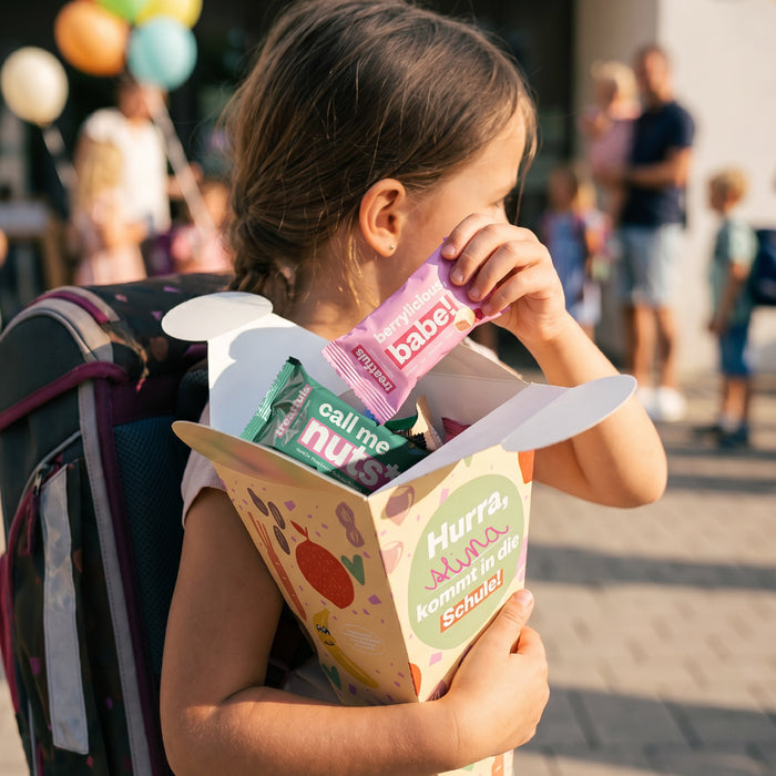 Schultüte (GELB) treatfuls 2026 - bio + vegan