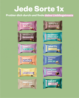 treatfuls Probierbox (einmal alle Sorten)