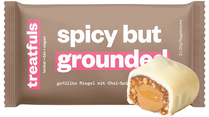 20 x weiße Schoko Chai-Gewürz Riegel – bio + vegan