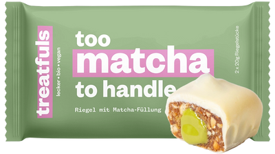 1 x too matcha to handle (weißer Matcha) Einzel Riegel