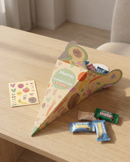 Schultüte (GELB) treatfuls 2026 - bio + vegan