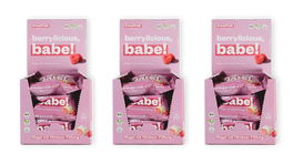 60x weiße Himbeer Riegel - Berryliciouse Babe
