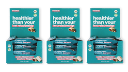 60x weiße Haselnuss Riegel - healthier than your last relationship