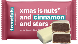 20 x weiße Schoko Zimt Weihnachtsriegel - bio - vegan