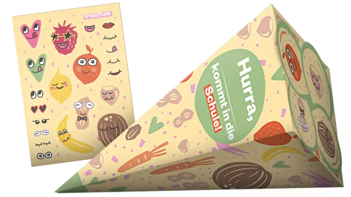 Schultüte- bio + vegan
