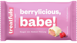 20 x weiße Schoko Himbeer-Cashew Riegel – bio + vegan