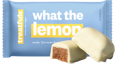 1 x What the Lemon (Zitronen-Kuchen) Einzel Riegel