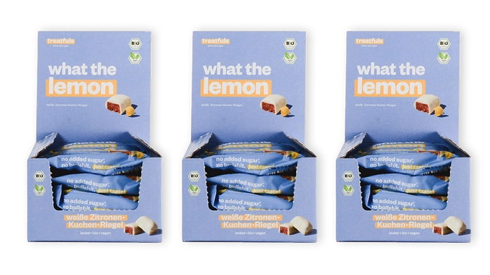 60x weißer Zitronenkuchen Riegel - what the Lemon