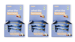 60x weißer Zitronenkuchen Riegel - what the Lemon